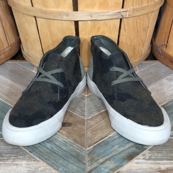 Seavees Maslon Desert Boot Wintertide Green Camo Wool Chukka Boots Mens Size 8.5 main image 7